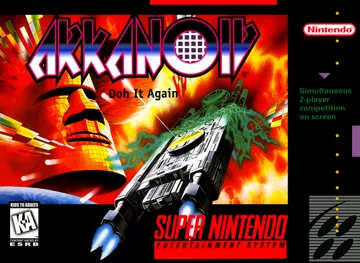 Arkanoid - Doh It Again (USA) box cover front